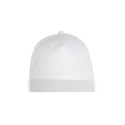 Gorra de algodón con ajuste metálico