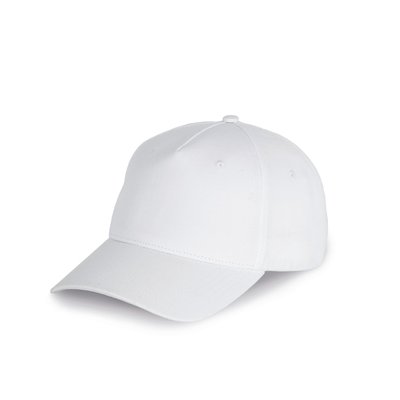 Gorra de algodón con ajuste metálico