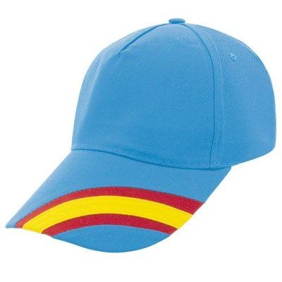 Gorra Algodón con bandera España AZ-MED