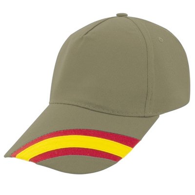 Gorra Algodón con bandera España KA