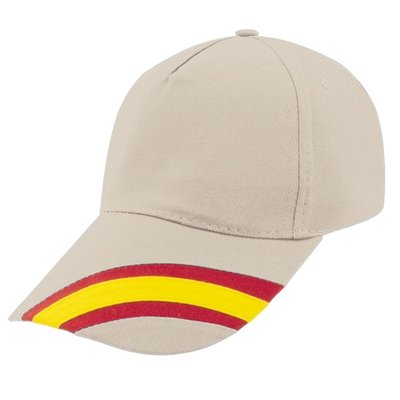 Gorra Algodón con bandera España PI