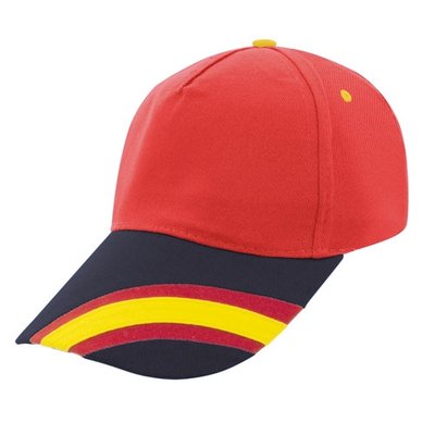 Gorra Algodón con bandera España