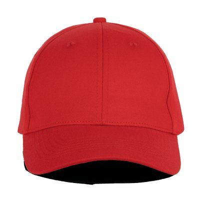 Gorra algodón cierre autoadherente Red