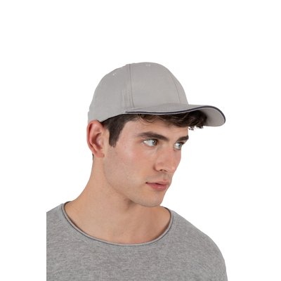 Gorra algodón cierre hebilla metálica