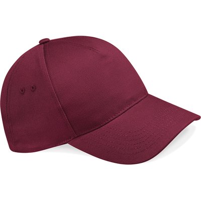 Gorra de Algodón Drill Burgundy