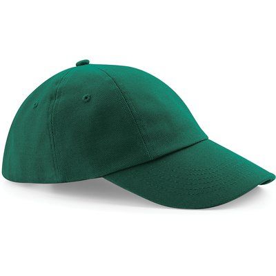 Gorra de algodón gruesa Bottle Green