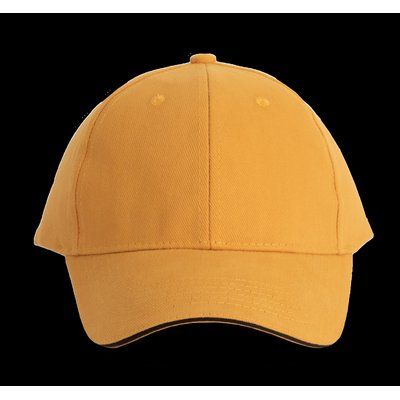 Gorra algodón grueso Cumin Yellow / Dark Grey