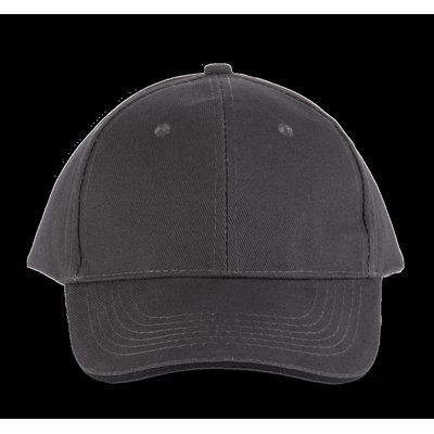 Gorra algodón grueso Dark Grey / Black