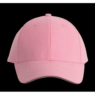 Gorra algodón grueso Dark Pink / Slate Grey