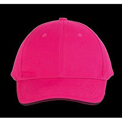 Gorra algodón grueso Fuchsia / Black