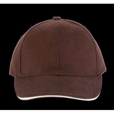 Gorra algodón grueso Marrón