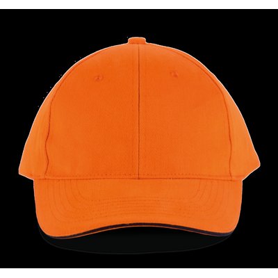 Gorra algodón grueso Naranja