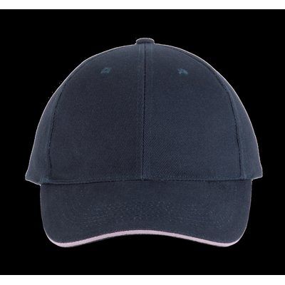 Gorra algodón grueso Navy / Pink