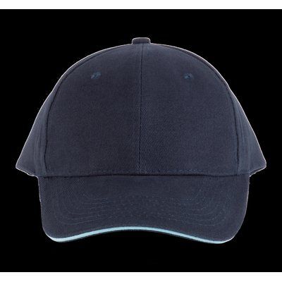 Gorra algodón grueso Navy / Sky Blue