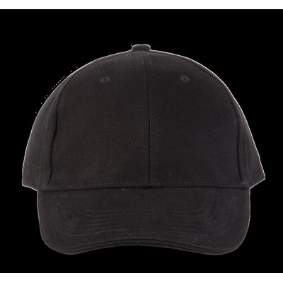 Gorra algodón grueso Negro