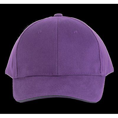 Gorra algodón grueso Purple / Dark Grey