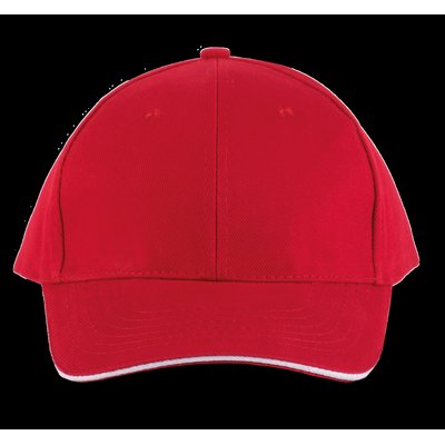 Gorra algodón grueso Rojo