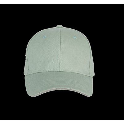 Gorra algodón grueso Sage / Light Grey