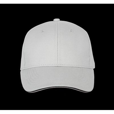 Gorra algodón grueso Snow Grey / Dark Grey