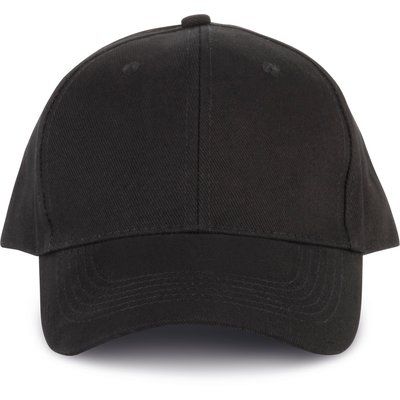 Gorra Algodón Orgánico cierre tira de Velcro Black