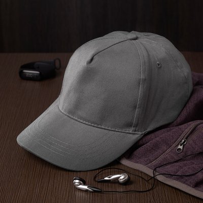 Gorra Algodón Peinado 5 Paneles con Velcro