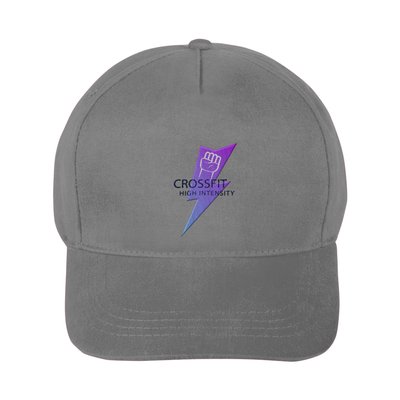 Gorra Algodón Peinado 5 Paneles con Velcro