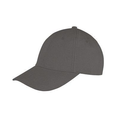 Gorra de algodón personalizable Charcoal Grey