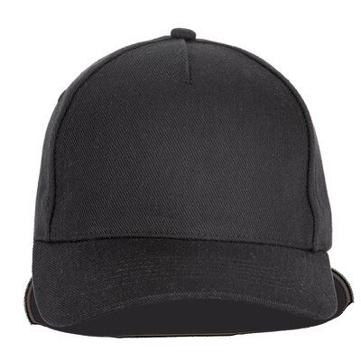 Gorra de algodón reciclado con trazabilidad blockchain Black