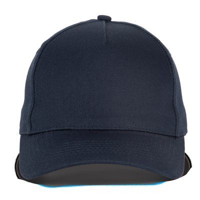 Gorra de algodón reciclado con trazabilidad blockchain Navy