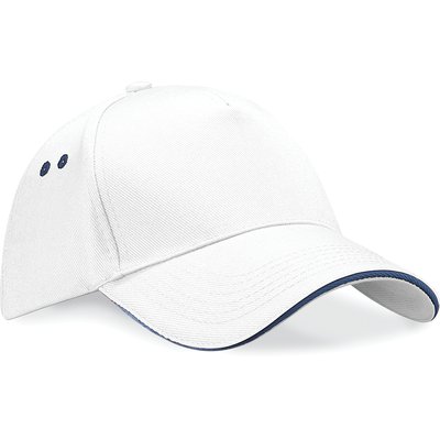 Gorra de Algodón Talla Ajustable Blanco