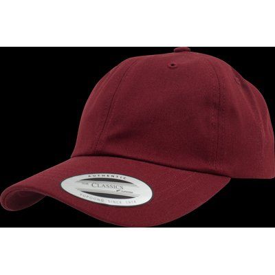 Gorra algodón Twill Maroon