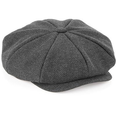 Gorra Baker boy Charcoal Herringbone L/XL