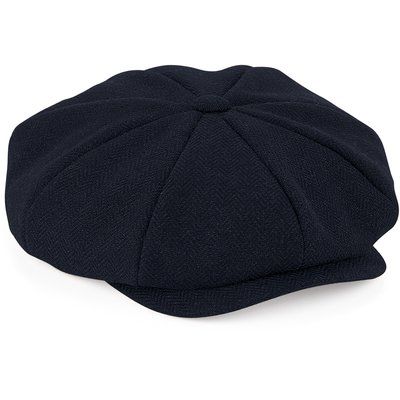 Gorra Baker boy Navy Herringbone S/M