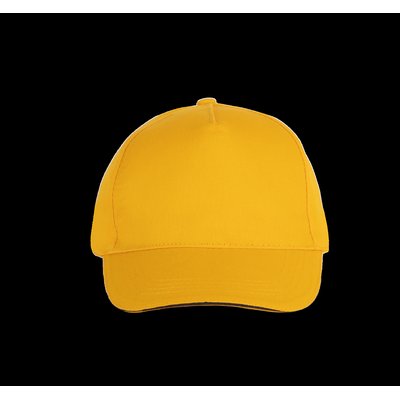 Gorra con banda de transpiración Amarillo