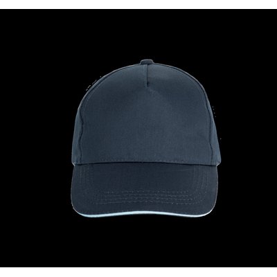 Gorra con banda de transpiración Azul