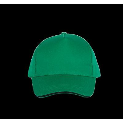 Gorra con banda de transpiración Kelly Green / Black