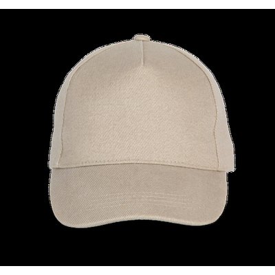 Gorra béisbol de algodón Beige