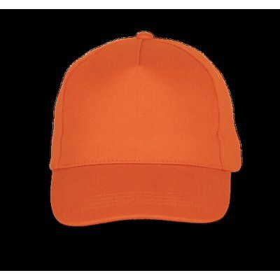 Gorra béisbol de algodón Orange