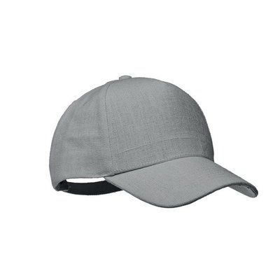 Gorra Béisbol de Cáñamo Gris