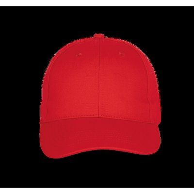 Gorra béisbol cierre velcro Red