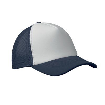 Gorra beisbol especial sublimación Blanco/Azul Oscuro