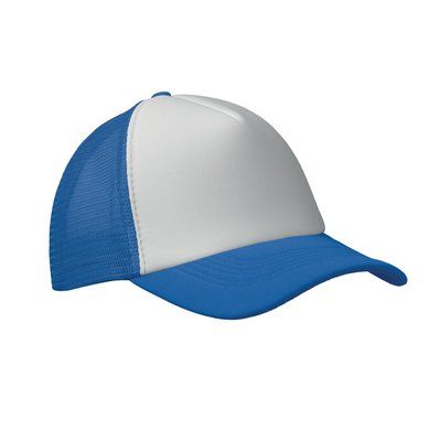 Gorra beisbol especial sublimación Blanco/azul