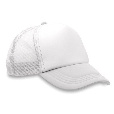 Gorra beisbol de rejilla Blanco