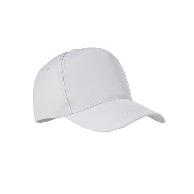 Gorra Béisbol RPET Ajustable Blanco