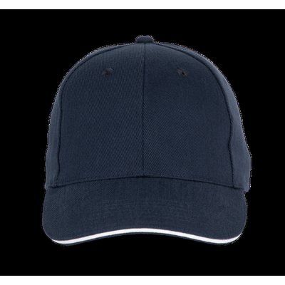 Gorra béisbol con velcro Navy / White