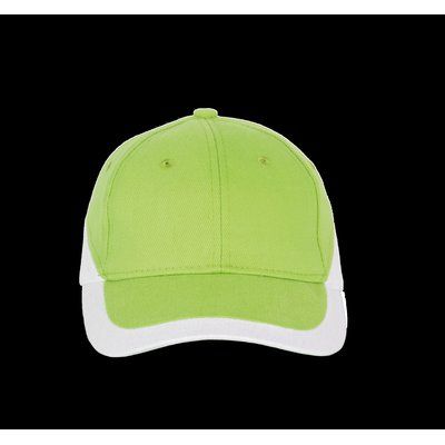 Gorra bicolor Lime / White