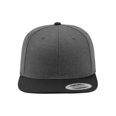 Gorra bicolor snapback CHARCOAL / BLACK