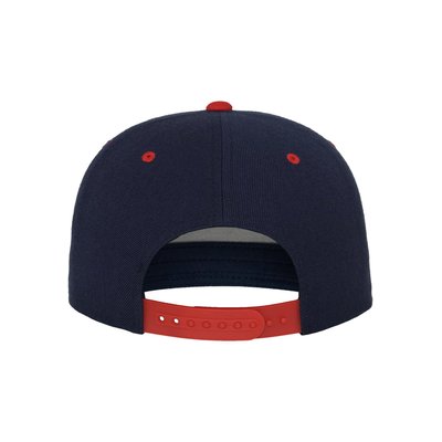 Gorra bicolor snapback Navy / Red