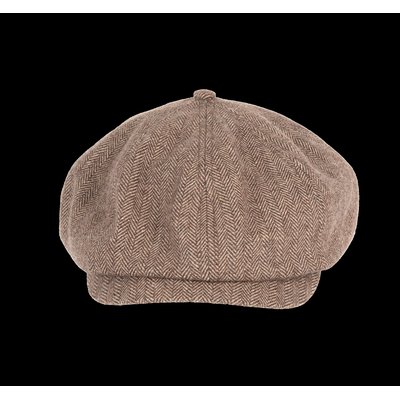 Gorra boina de poliéster Beige S/M