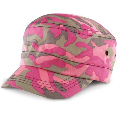 Gorra camuflaje militar Pink Camo